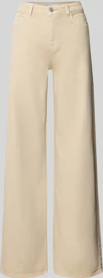 Pieces Wide & loose fit jeans van katoenmix model 'SILKE'