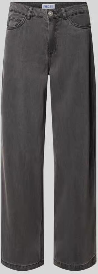 Pieces Wide leg jeans van lyocellmix model 'SMIDI' - Foto 2