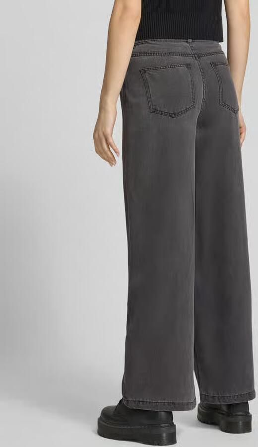 Pieces Wide leg jeans van lyocellmix model 'SMIDI'