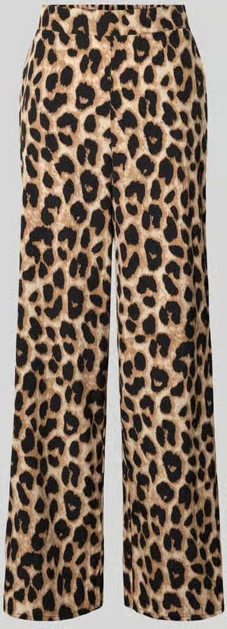 Pieces Loose fit stoffen broek met all-over print model 'GURLA' - Foto 4