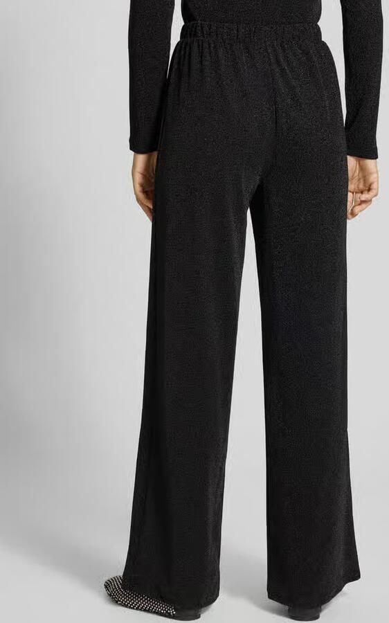 Pieces Wijde broek met elastische band model 'JINA'