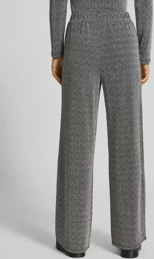 Pieces Wijde broek met elastische band model 'JINA'