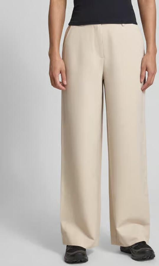 Pieces Wijde broek met elastische band model 'KAMIL' - Foto 2