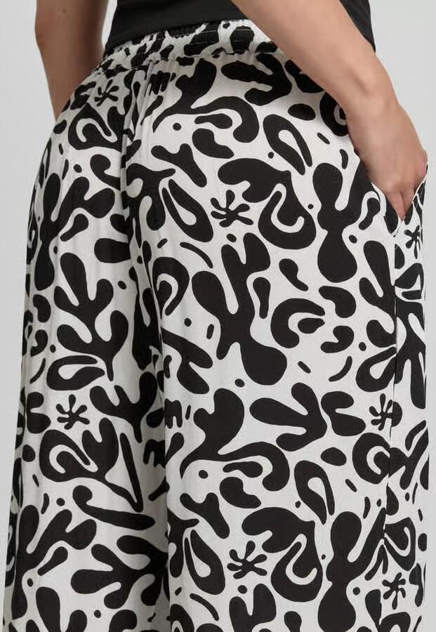 Pieces Wijdte broek van pure viscose model 'BARRI'