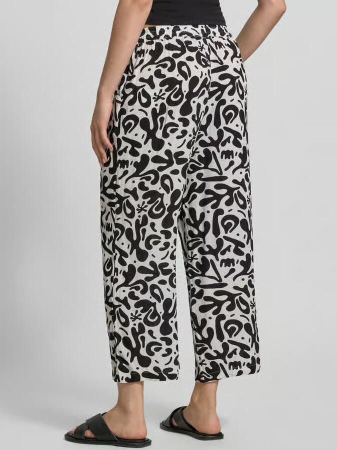 Pieces Wijdte broek van pure viscose model 'BARRI' - Foto 2