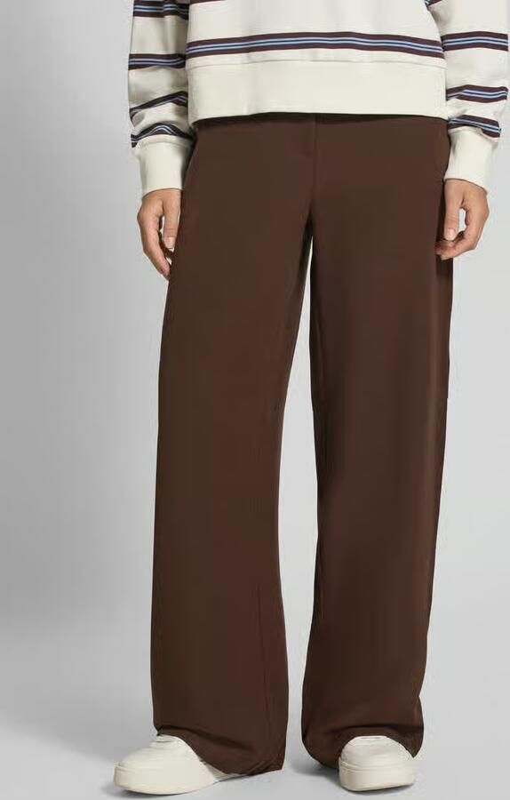 Pieces Wijdvallende broek met viscose model 'KAMIL' - Foto 2