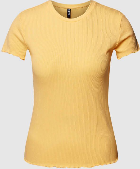 Pieces Shirt met korte mouwen PCNICCA SS O-NECK TOP KAC BFD