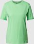 PIECES T-shirt PCRIA van biologisch katoen vergrijsd groen - Thumbnail 2