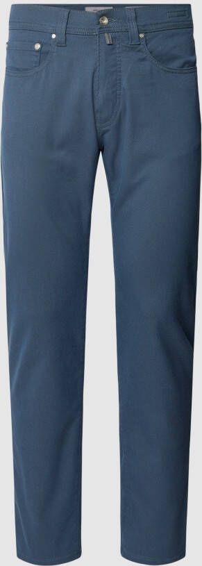 Pierre Cardin Future Flex jeans blauw effen katoen