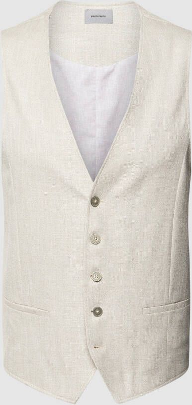 Pierre Cardin Gilet met V-hals model 'Gab'