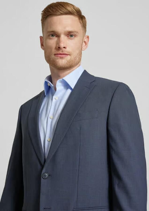 Pierre Cardin 2-knoops colbert met klepzakken model 'Grant' - Foto 2