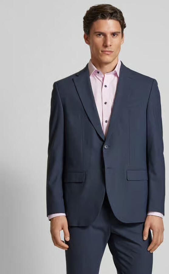 Pierre Cardin 2-knoops colbert met klepzakken model 'Grant' - Foto 6
