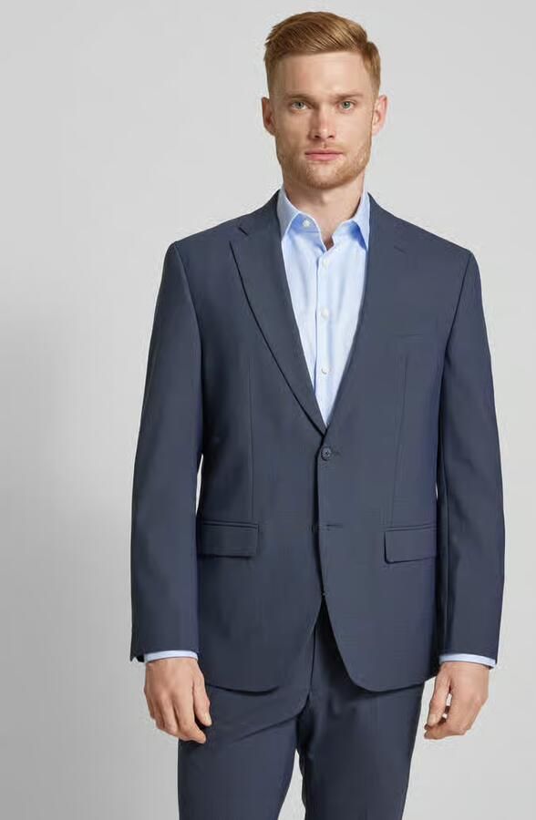 Pierre Cardin 2-knoops colbert met klepzakken model 'Grant' - Foto 4