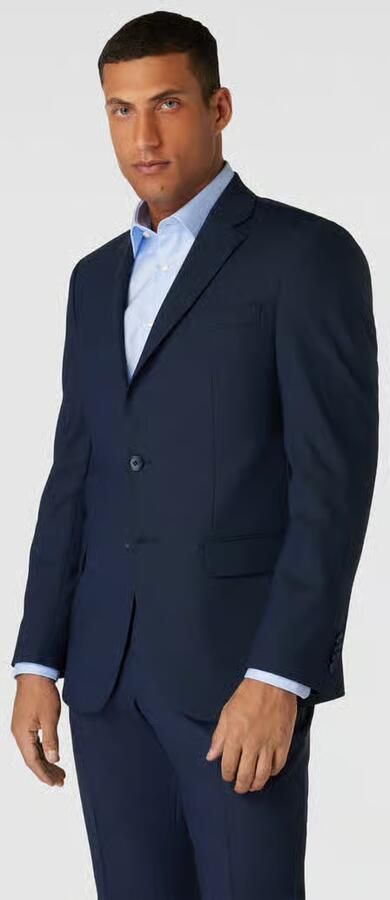 Pierre Cardin Regular fit 2-knoops colbert met stretch model 'Grant' 'Futureflex' - Foto 2