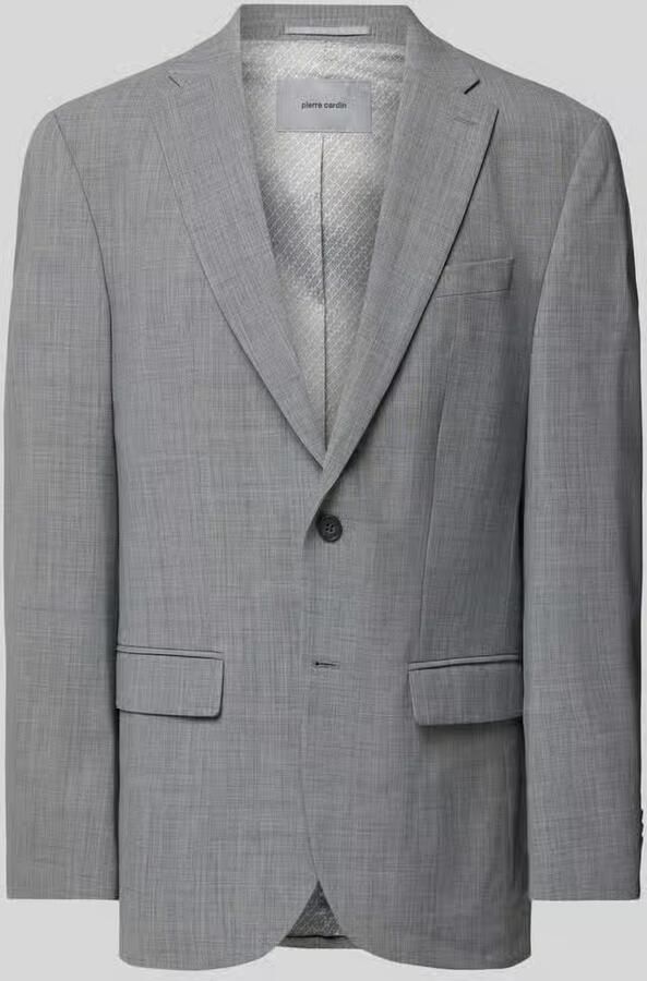 Pierre Cardin 2-knoops colbert met paspelzak op de borst model 'Grant' - Foto 2