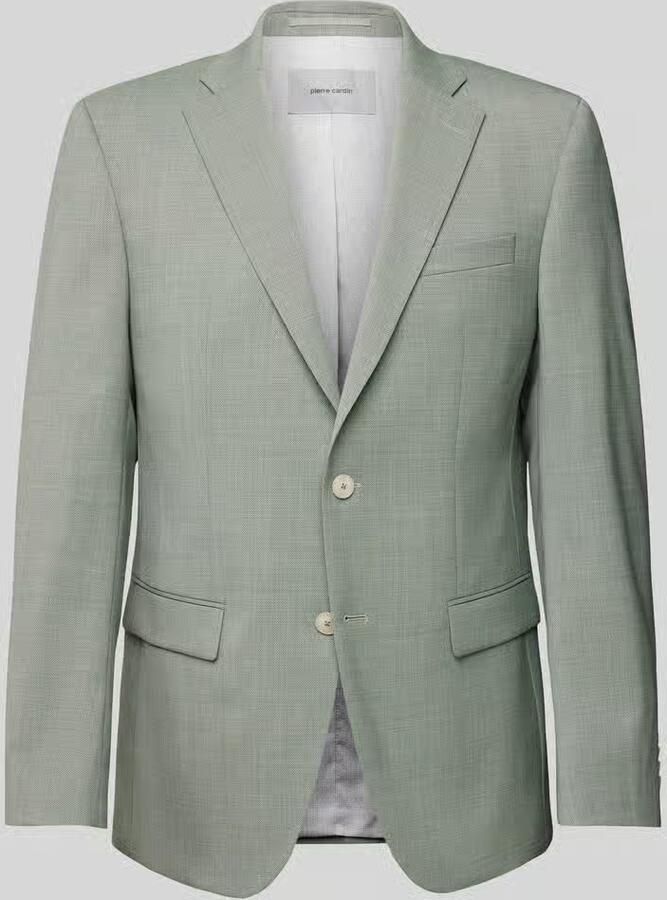 Pierre Cardin 2-knoops colbert van scheerwolmix met klepzakken - Foto 2