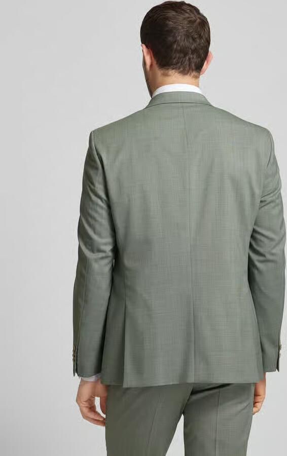Pierre Cardin 2-knoops colbert van scheerwolmix met klepzakken - Foto 3