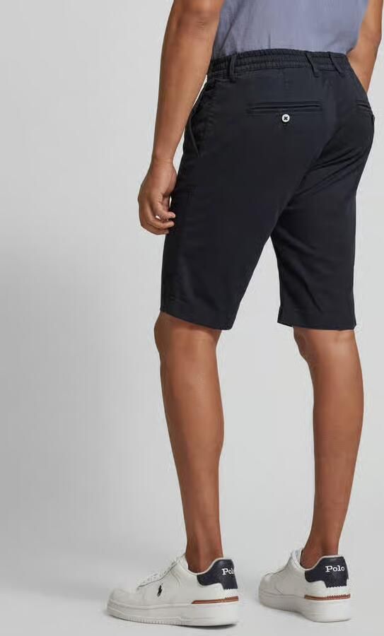 Pierre Cardin Korte broek met paspelzakken model 'Futureflex'