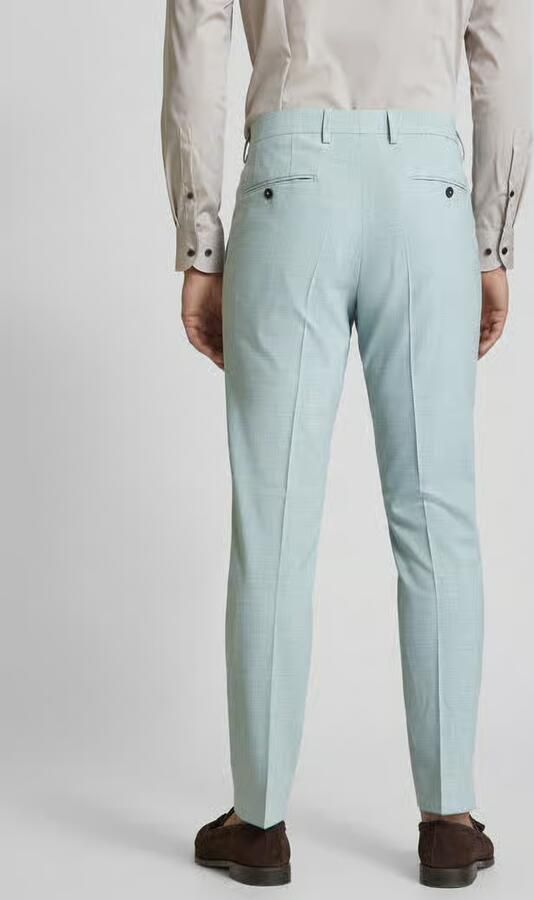 Pierre Cardin Broek in lindegroen met steekzakken opzij model 'Ryan' - Foto 4