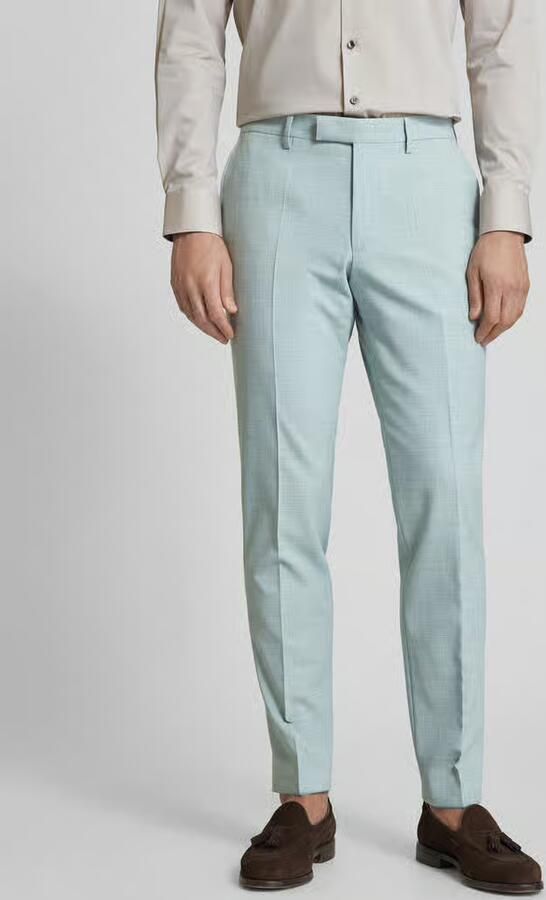 Pierre Cardin Broek in lindegroen met steekzakken opzij model 'Ryan' - Foto 3