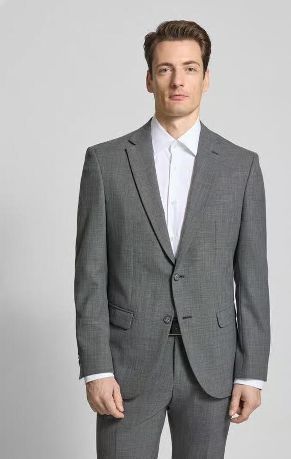 Pierre Cardin Colbert van scheerwolmix met reverskraag model 'Michel' - Foto 4