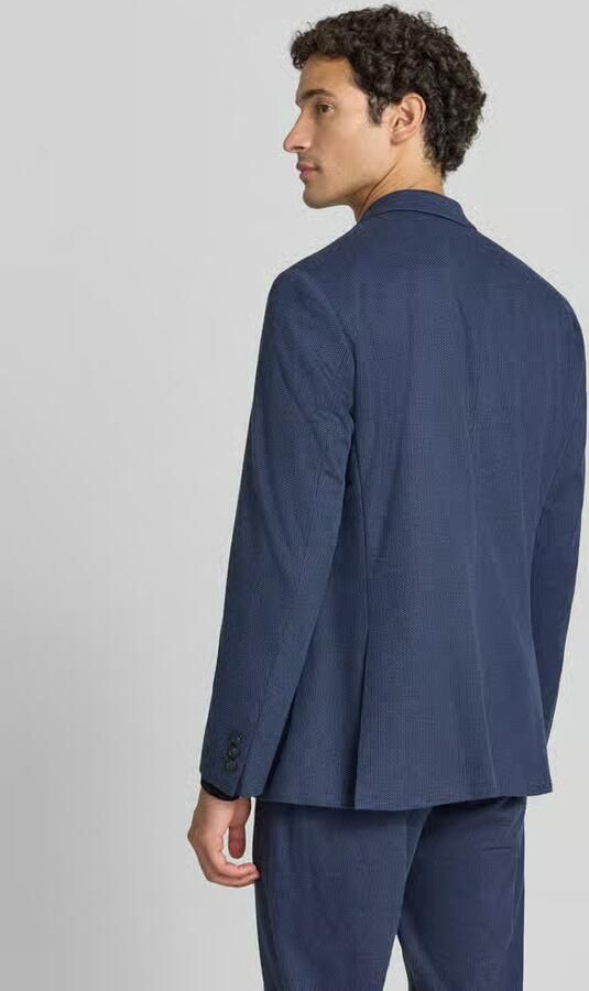 Pierre Cardin Fijn gestructureerd slim fit 2-knoops colbert model 'Michel' - Foto 3