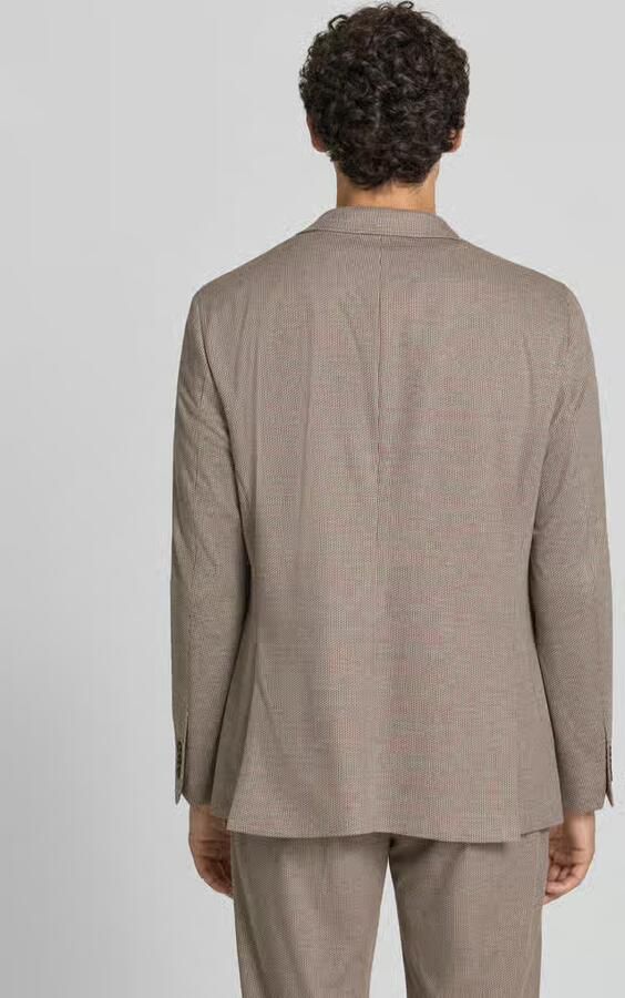 Pierre Cardin Fijn gestructureerd slim fit 2-knoops colbert model 'Michel' - Foto 2