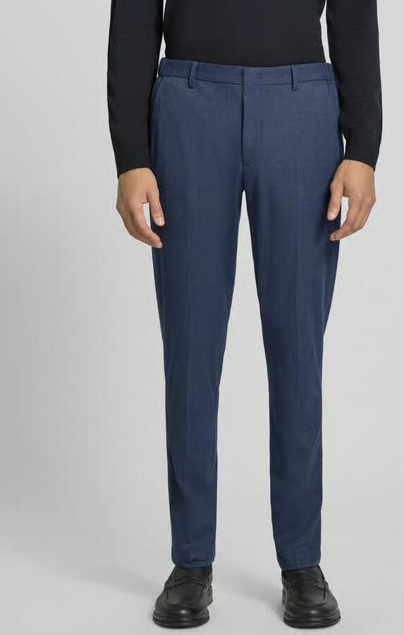 Pierre Cardin Fijn gestructureerde broek met achterzakken model 'Rick' - Foto 3