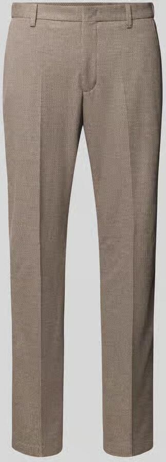 Pierre Cardin Fijn gestructureerde broek met achterzakken model 'Rick'