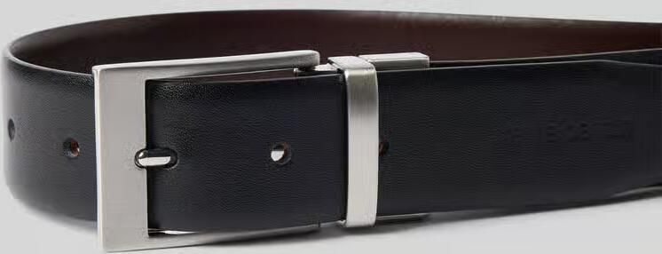 Pierre Cardin Leren ceintuur met doornsluiting - Foto 2