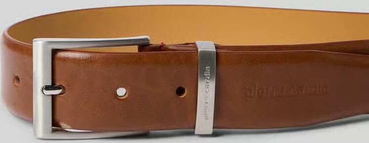 Pierre Cardin Leren ceintuur met doornsluiting - Foto 2