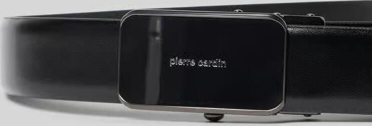 Pierre Cardin Leren riem met pinsluiting - Foto 2