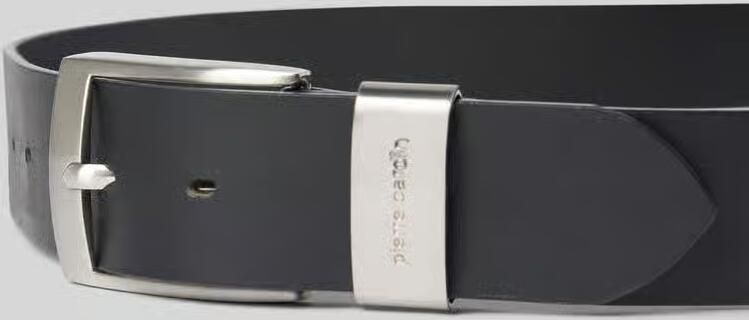 Pierre Cardin Leren riem met matte sluiting - Foto 2