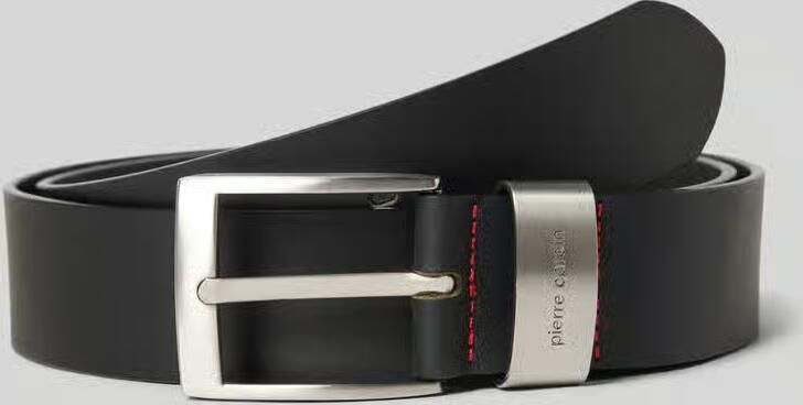 Pierre Cardin Leren riem met matte sluiting