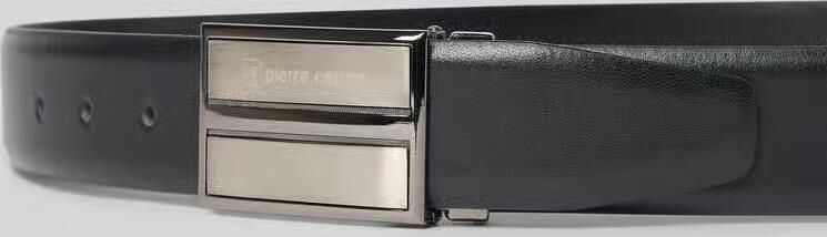 Pierre Cardin Leren riem met pinsluiting - Foto 2