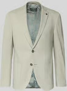 Pierre Cardin modern fit 2-knoops colbert met reverskraag