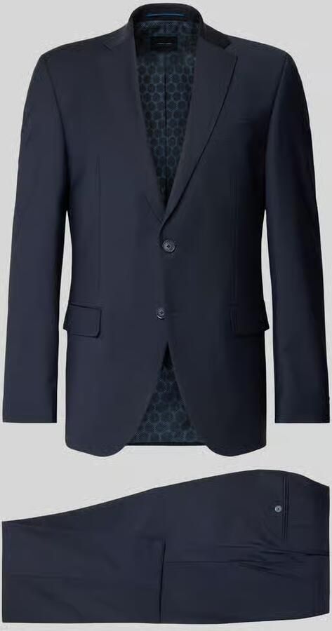 Pierre Cardin slim fit pak met 2-knoops colbert model 'Grant'
