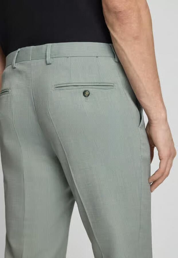 Pierre Cardin Pantalon met vouwen model 'Ryan'