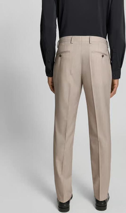 Pierre Cardin Pantalon van schapenwolmix model 'Ryan'