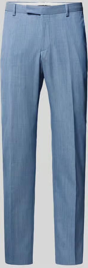 Pierre Cardin Pantalon van scheerwolmix met vouwlijnen - Foto 2