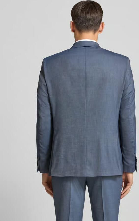 Pierre Cardin Regular fit 2-knoops colbert met wol