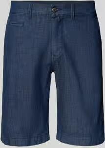 Pierre Cardin regular fit bermuda s in denimlook met paspelzak