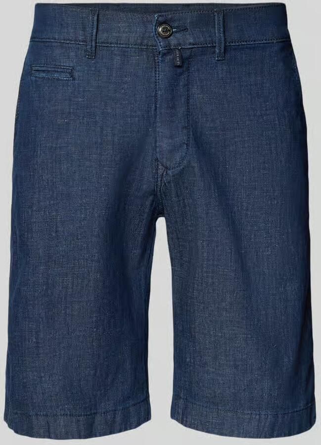 Pierre Cardin regular fit bermuda s in denimlook met paspelzak - Foto 2
