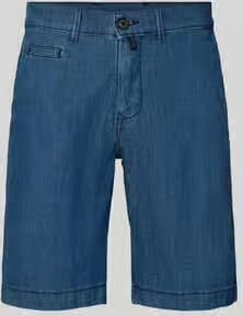 Pierre Cardin regular fit bermuda s in denimlook met paspelzak