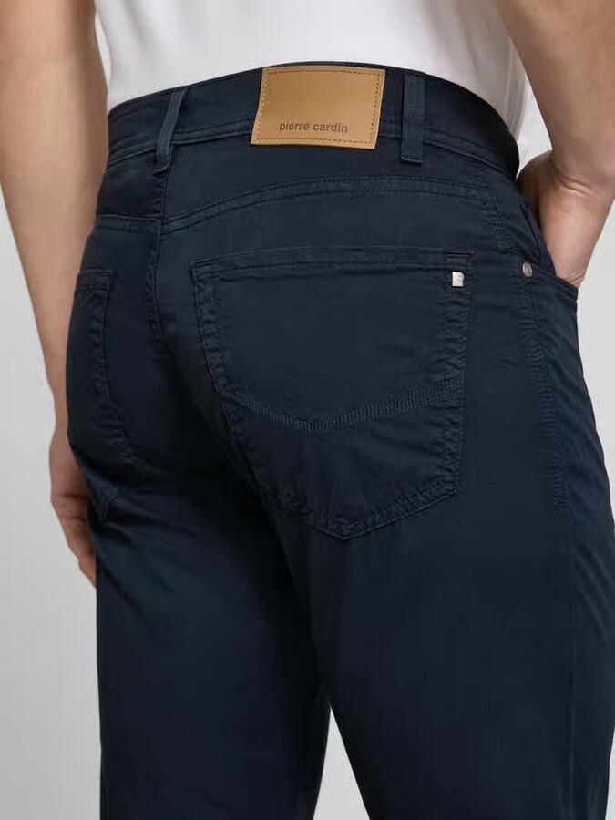Pierre Cardin regular fit broek met steekzakken model 'Lyon'