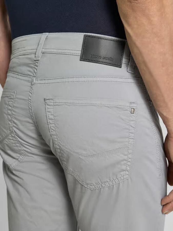 Pierre Cardin regular fit broek met steekzakken model 'Lyon'