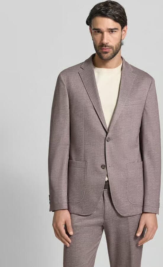 Pierre Cardin Regular fit colbert met viscose Model 'Manel' - Foto 4