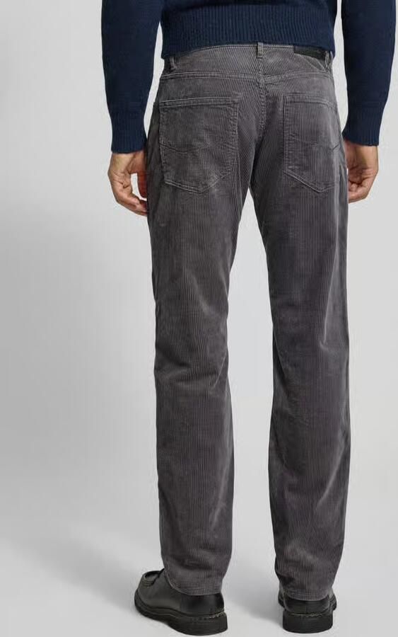 Pierre Cardin Regular fit corduroy broek met steekzakken model 'Laval' - Foto 3