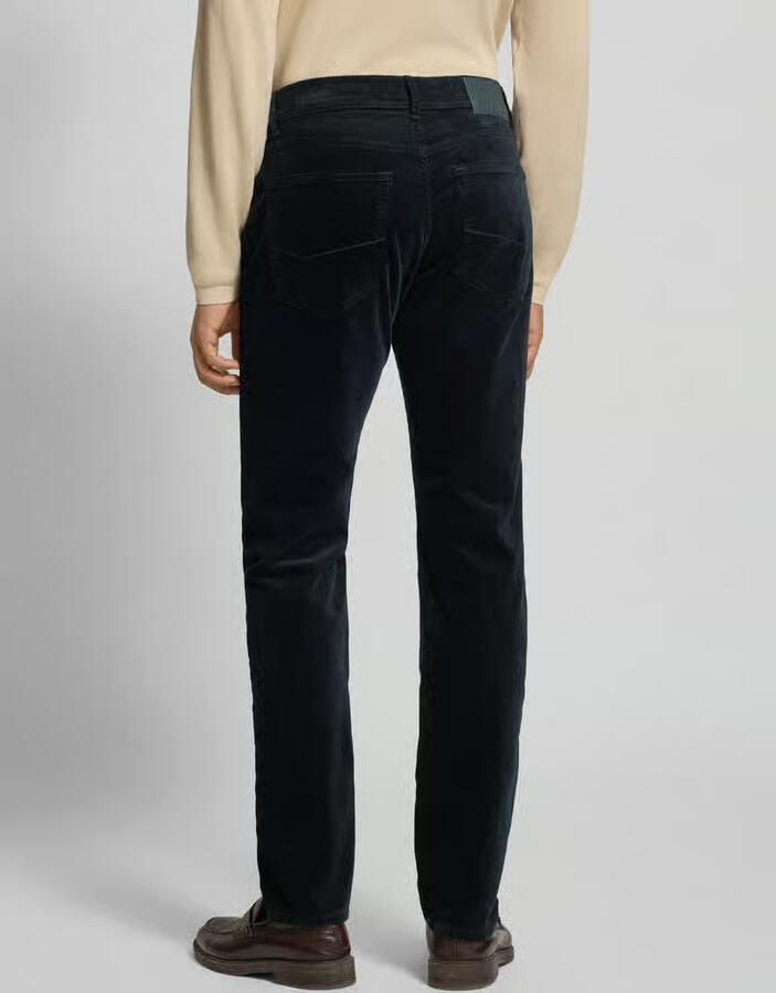 Pierre Cardin Regular fit corduroy broek met steekzakken model 'Laval'
