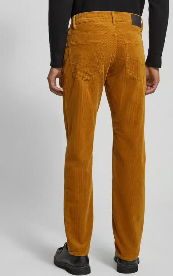 Pierre Cardin Regular fit corduroy broek met steekzakken model 'Laval'